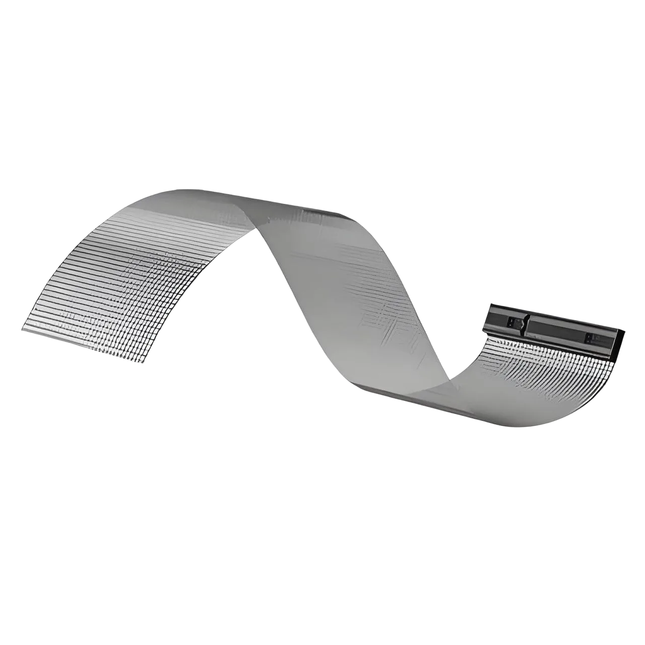 LED transparent monté sur structure